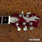 KEITH RICHARDS - 1981 Zemaitis Macabre 1:4 Scale Replica Guitar ~Axe Heaven~