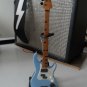 BILLY SHEEHAN-Yamaha Sonic Blue Attitude 1:4Scale Replica Bass Guitar~Axe Heaven