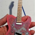 Fender Pink Paisley Telecaster 1:4 Scale Replica Guitar ~Axe Heaven~