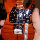 PRINCE Mad Cat Fender Telecaster 1:4 Scale Replica Guitar ~Axe Heaven~