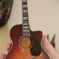 TOBY KEITH -Signature Sunburst Distressed Acoustic 1:4 Replica Guitar~Axe Heaven