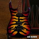 GEORGE LYNCH- ESP Sunburst Tiger 1:4 Scale Replica Guitar ~Axe Heaven~