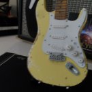 YNGWIE MALMSTEEN - "Play Loud" Fender Strat 1:4 Scale Replica Guitar ~Axe Heaven