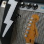 YNGWIE MALMSTEEN - "Play Loud" Fender Strat 1:4 Scale Replica Guitar ~Axe Heaven