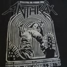 ANTHRAX - 2014 Spreading the Disease Distressed T-shirt ~Never Worn~ XL