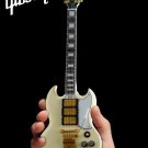 GIBSON 1964 SG Custom White 1:4 Scale Replica Guitar ~Axe Heaven~