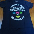 Deadmau5 2013 I Scored with Space Invaders Juniors T-shirt ~Never Worn~ MEDIUM