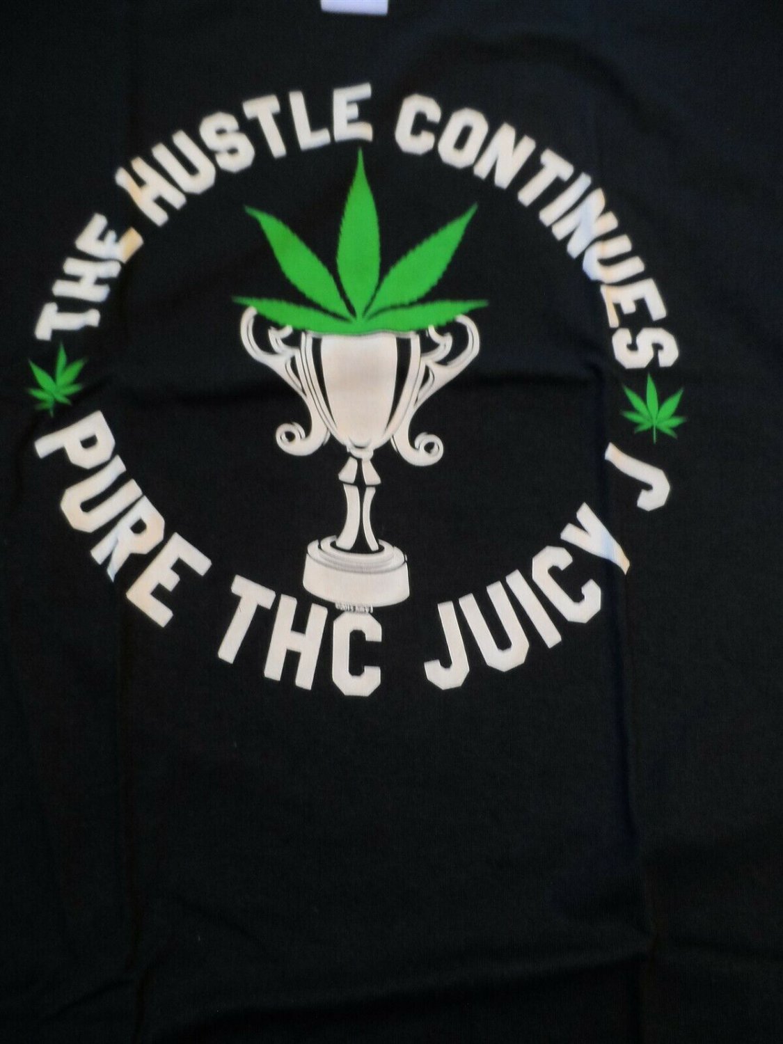 JUICY J - Pure THC The Hustle Continues T-shirt ~Never Worn~ MEDIUM