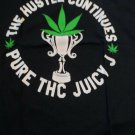 JUICY J - Pure THC The Hustle Continues T-shirt ~Never Worn~ MEDIUM