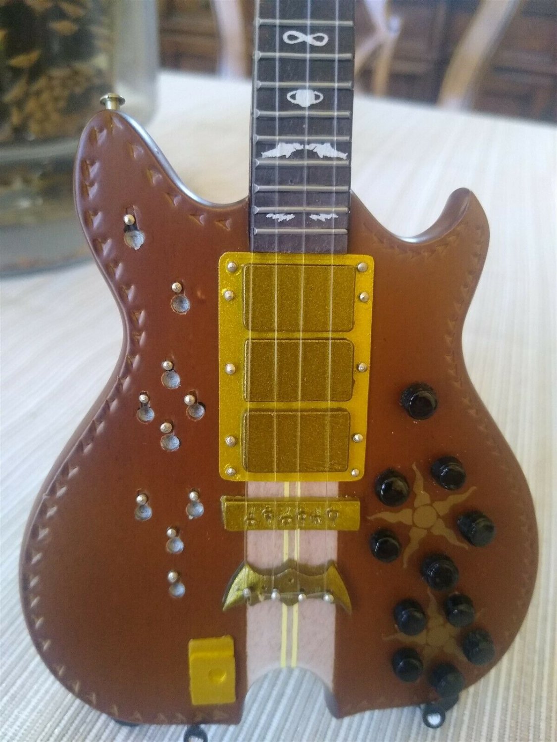 PHIL LESH - Osiris "Mission Control" 1:4 Scale Replica Bass Guitar~Axe Heaven