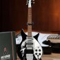 JOHN LENNON (BEATLES)- Radio Days w/ Image 1:4 Scale Replica Guitar ~Axe Heaven~