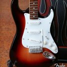 FENDER Sunburst Stratocaster 1:4 Scale Replica Guitar ~Axe Heaven~