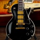GIBSON Les Paul Custom Ebony 1:4 Scale Replica Guitar~Axe Heaven