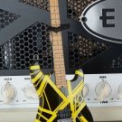 EDDIE VAN HALEN - Black & Yellow Bumblebee 1:4 Scale Replica Guitar ~Axe Heaven~
