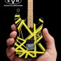 EDDIE VAN HALEN - Black & Yellow Bumblebee 1:4 Scale Replica Guitar ~Axe Heaven~