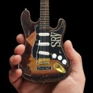 STEVIE RAY VAUGHAN #1 Replica Fender Stratocaster 1:4 Scale Guitar ~Axe Heaven~