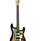 CHICAGO BLACKHAWKS 1:4 Scale Replica Woodrow NorthEnder Guitar ~Licensed~