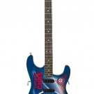 CHICAGO CUBS 1:4 Scale Replica Woodrow NorthEnder Guitar ~Licensed~