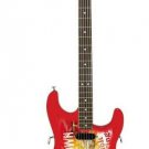 DETROIT RED WINGS 1:4 Scale Replica Woodrow NorthEnder Guitar ~Licensed~