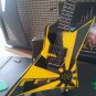 OZ FOX - Yellow and Black Eclipse 1:4 Replica Guitar ~New~