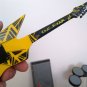 OZ FOX - Yellow and Black Eclipse 1:4 Replica Guitar ~New~