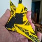 OZ FOX - Yellow and Black Eclipse 1:4 Replica Guitar ~New~