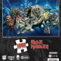 IRON MAIDEN -Faces of Eddie 1000 Peace Jigsaw Puzzle w/ bonus action figure~New