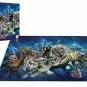 IRON MAIDEN -Faces of Eddie 1000 Peace Jigsaw Puzzle w/ bonus action figure~New