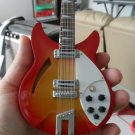 12 String Fire Sunburst 1:4 Scale Replica Guitar~Axe Heaven~