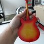 12 String Fire Sunburst 1:4 Scale Replica Guitar~Axe Heaven~