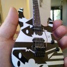 JOHN PETRUCCI -Ibanez Black & White Picasso 1:4 Scale Replica Guitar ~Axe Heaven