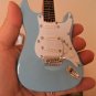 Fender Sonic Blue Stratocaster 1:4 Scale Replica Guitar ~Axe Heaven~