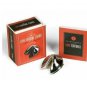 Chrome Plated Fortune Cookie Trinket Box - Do it yourself fortunes ~New~