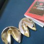 Chrome Plated Fortune Cookie Trinket Box - Do it yourself fortunes ~New~