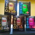 DOMO 4" Metallic / Black Light Vinyl Figures Set or Individual ~New~