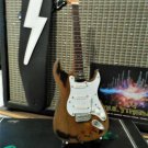 RORY GALLAGHER - 3 Color Custom Fender Strat 1:4 Scale Replica Guitar~Axe Heaven