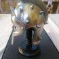 Miniature 7 Inch 18-Gauge Steel Spiked Gladiator Helmet W/Stand