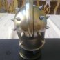 Miniature 7 Inch 18-Gauge Steel Spiked Gladiator Helmet W/Stand