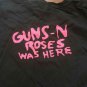 Guns 'N' Roses Was Here Baby Doll Slim Fit T-Shirt ~New~ JrXL