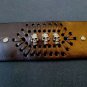 Black Leather 2 Inch Wide Cuff Bracelet with Skulls Be a Rockstar! ~Adjustable~