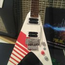 BUCKETHEAD - Jackson Flying V White 1:4 Scale Replica Guitar ~New~