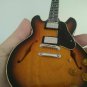 GIBSON ES-335 Vintage Sunburst 1:4 Scale Replica Guitar ~Axe Heaven~