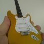 Metallic Gold Fender Strat 1:4 Scale Replica Guitar ~Axe Heaven