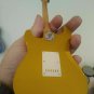 Metallic Gold Fender Strat 1:4 Scale Replica Guitar ~Axe Heaven