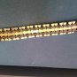 Black Leather 1.25 Inch Wide Cuff Bracelet with Steel Nailheads! ~Adjustable~
