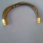 5 String Leather Bracelet with Tiger Eye Beads & Magnetic Clasp