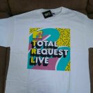 MTV MUSIC TELEVISION - 2021 Total Request Live White Retro T-shirt ~S M L XL XXL
