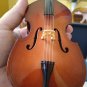 Miniature 10 Inch Replica Upright Bass with Bow, Case, & Display Stand ~NEW~