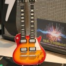 Double-Neck Custom 1:4 Scale Replica Guitar ~New~