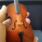Miniature 7 Inch Replica Violin with Bow, Case, & Display Stand ~NEW~